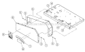 Part Location Diagram of 76826-12 Bear Cat Weldment, Shield